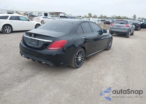 2016 Mercedes-Benz C 300 Sport from USA, damaged, VIN 55SWF4JB0GU105969